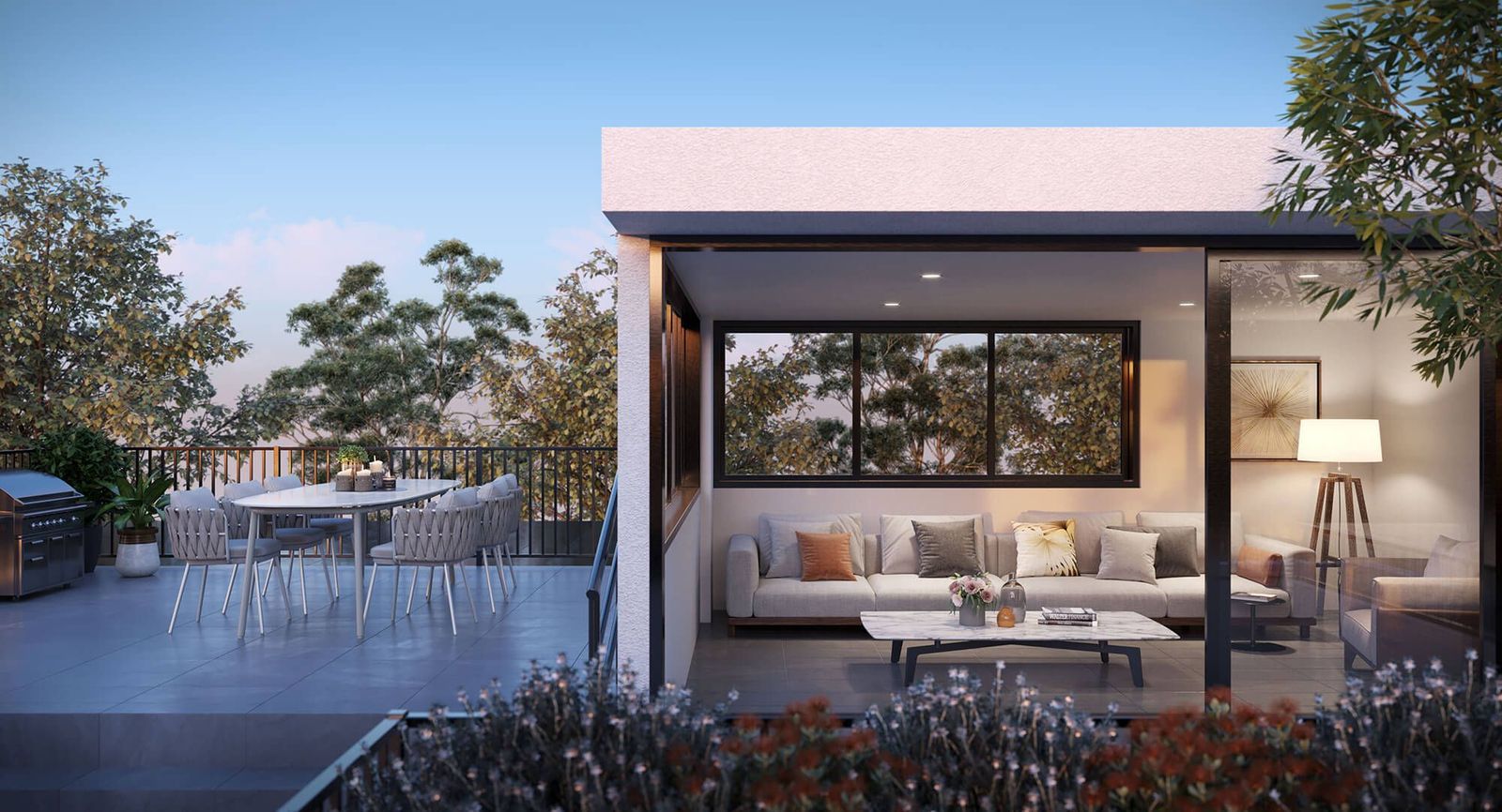 A boutique block of 7 sophisticated luxury apartments