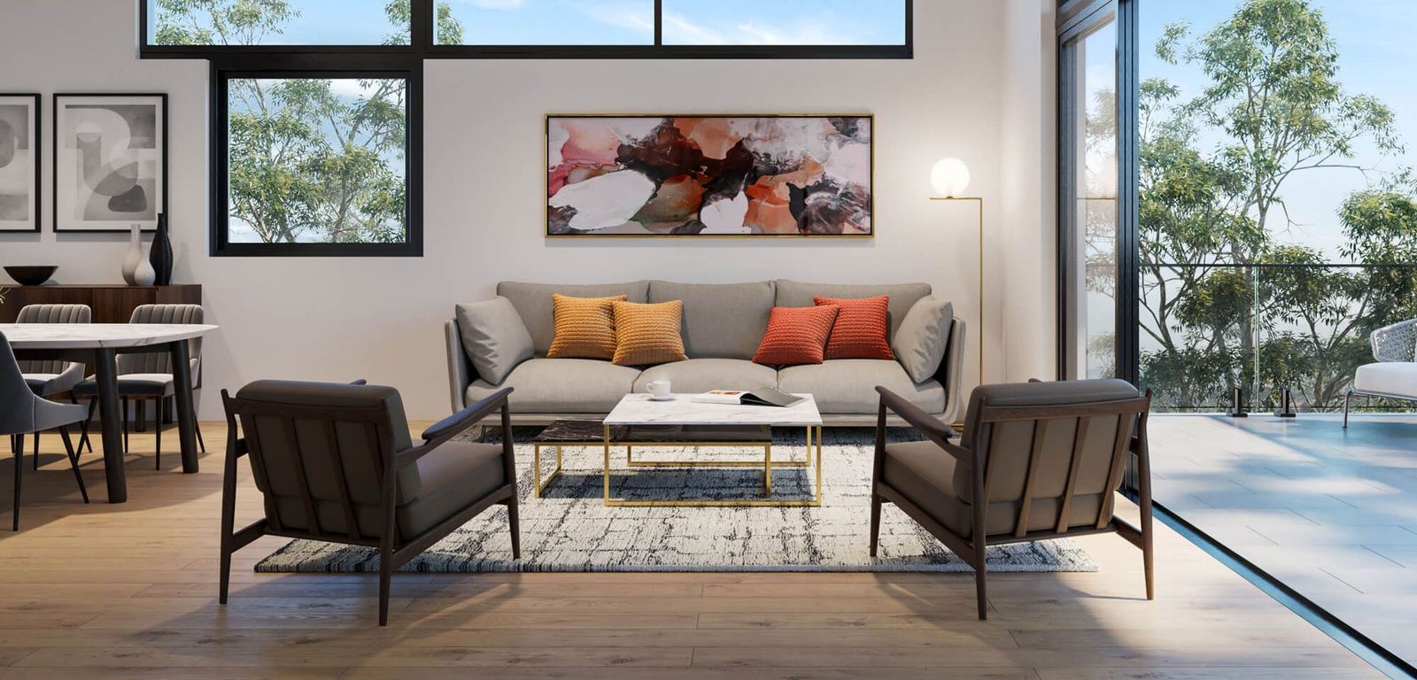 A boutique block of 7 sophisticated luxury apartments